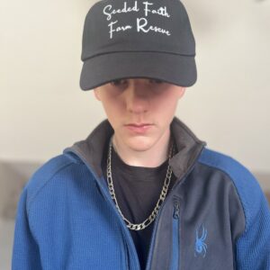 Black Seeded Faith Farm Rescue hat